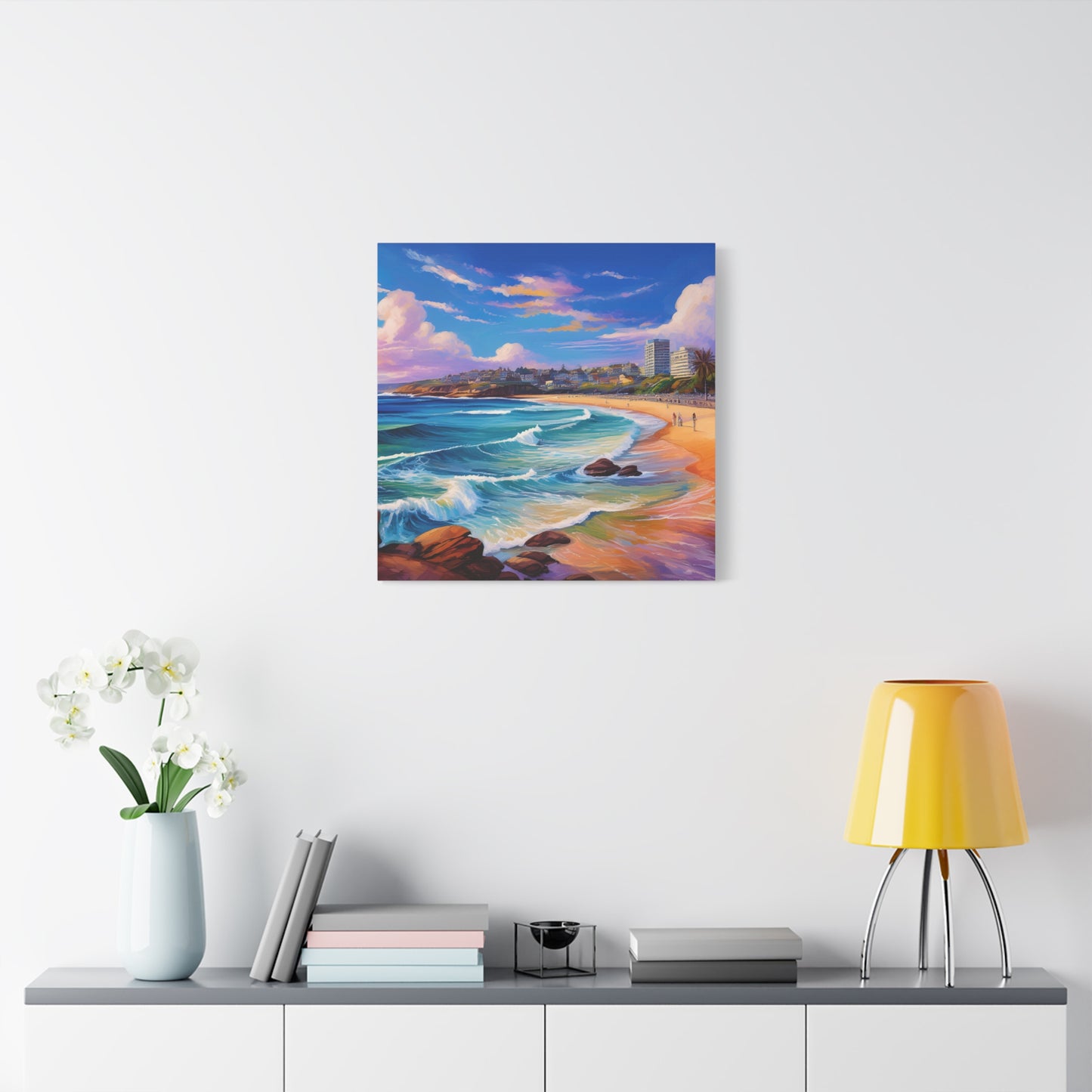 Coogee Beach Australia Coastal Canvas Art | Style 1 | Wall Art | Wall Print