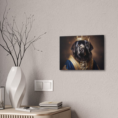 Newfoundland Renaissance Pet Portrait on Canvas | wall art | wall print