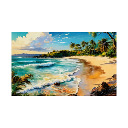 Noosa Main Beach Australia Coastal Print | Style 1 | Wall Art | Wall Print