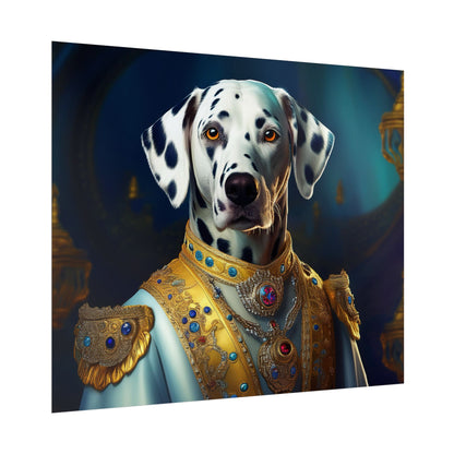 Dalmation Dog Renaissance Pet Portrait Wall Print | Art Print | Wall Art | Dog Art