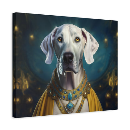 Great Dane Pet Portrait Renaissance - Canvas, wall art, wall print, dog portrait, dog art