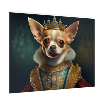 Chihuahua Dog Renaissance Pet Portrait Print | Wall print | Wall art