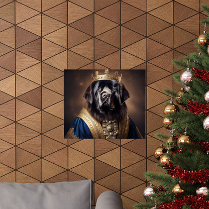 Newfoundland Renaissance Pet Portrait Print,  Art Print, Wall Decor Gift, Animal Lover Home Decor, Dog Wall Art, wall art, wall print