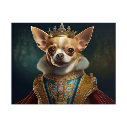 Chihuahua Dog Renaissance Pet Portrait Print | Wall print | Wall art