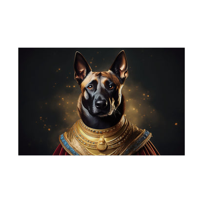 Belgian Malinois Renaissance Dog  Portrait Wall Print, Art Print, Art Print, Animal Lover Home Decor, Dog Wall Art, wall art