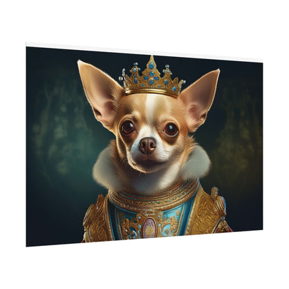 Chihuahua Dog Renaissance Pet Portrait Print | Wall print | Wall art