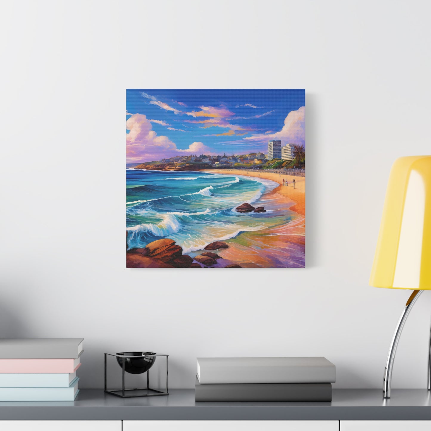 Coogee Beach Australia Coastal Canvas Art | Style 1 | Wall Art | Wall Print