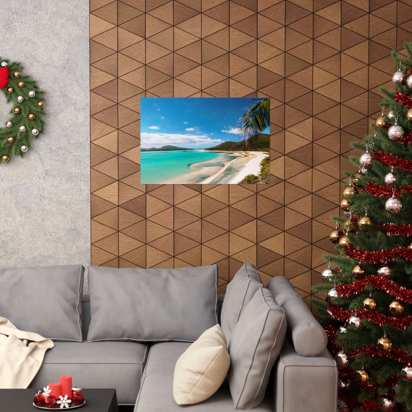 Whitehaven Beach Australia Coastal Print | Style 1 | Wall Art | Wall Print