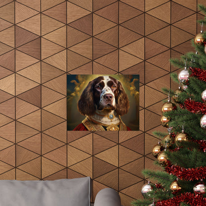 English Springer Spaniel Renaissance Dog Portrait Print, Wall Decor Gift, Dog Wall, wall prints, art prints