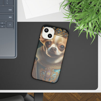Chihuahua Renassaince Dog Portrait Slim Phone Case