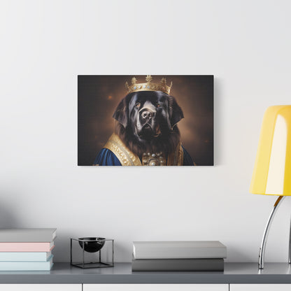 Newfoundland Renaissance Pet Portrait on Canvas | wall art | wall print