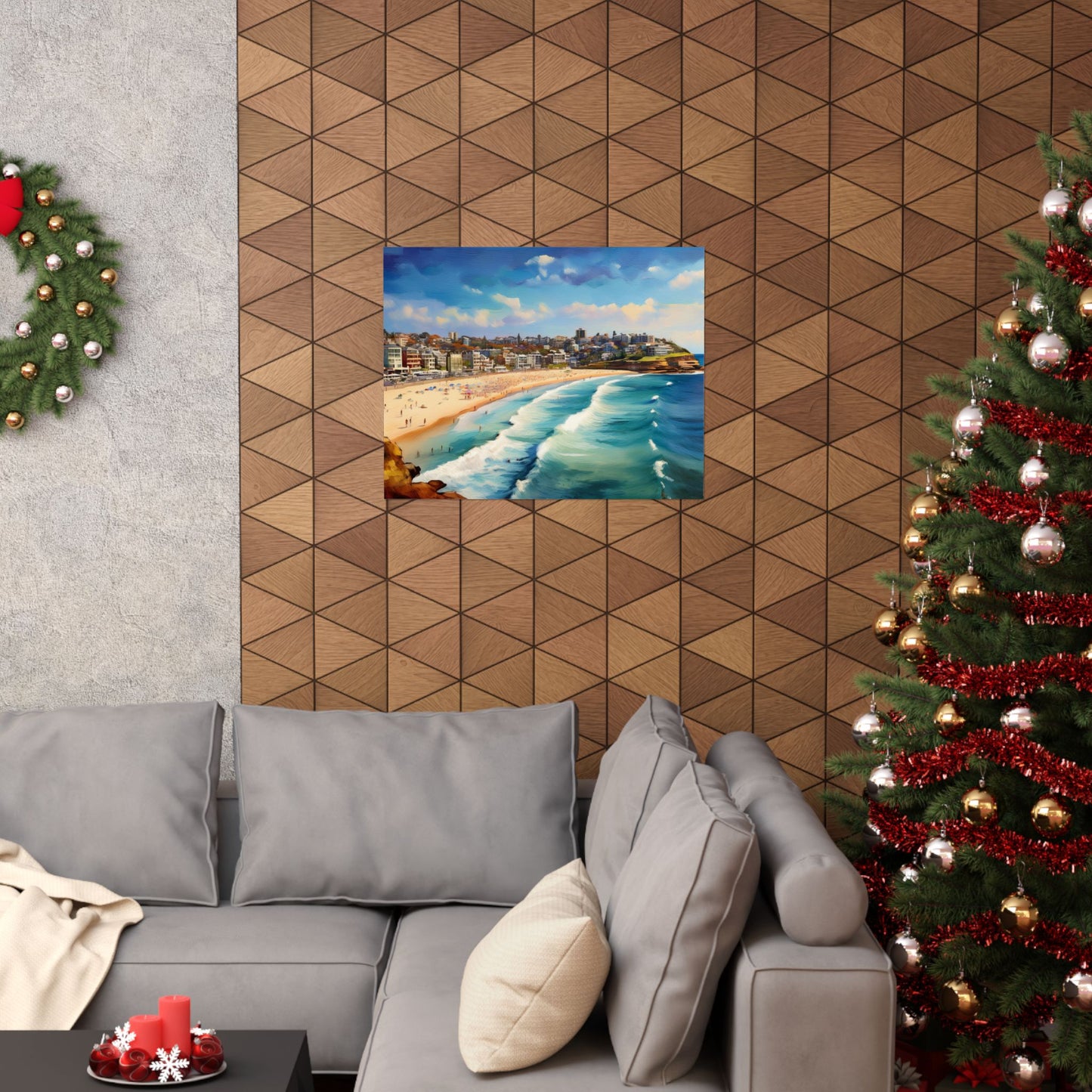 Bondi Beach Australia Coastal Print | Style 1 | Wall Art | Wall Print