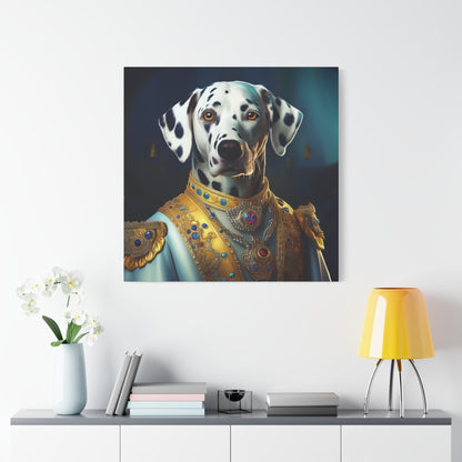 Dalmation Renaissance Pet Portrait Canvas | Wall art | Wall print | Dog art