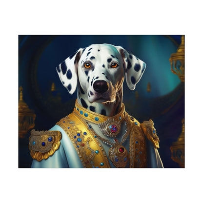 Dalmation Dog Renaissance Pet Portrait Wall Print | Art Print | Wall Art | Dog Art