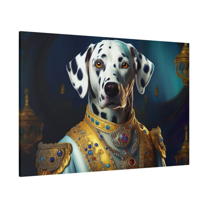 Dalmation Renaissance Pet Portrait Canvas | Wall art | Wall print | Dog art