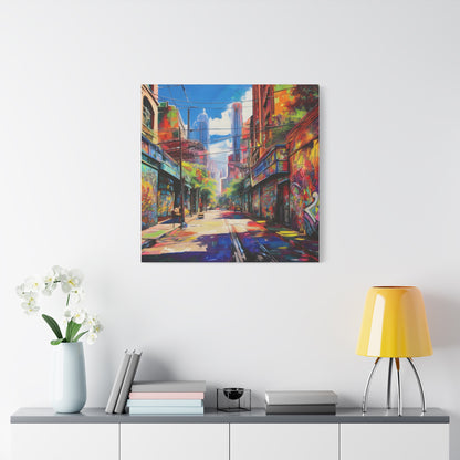 Melbourne Street Graffiti Australia on Canvas | Style 2 | Wall Art | Wall Print