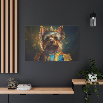 Yorkshire Terrier Renaissance Pet Portrait on Canvas | Wall Art | Wall Print | Dog Art