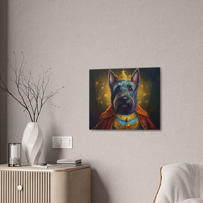 Scottish Terrier Renaissance Pet Portrait on Canvas | Wall art, wall print, dog portrait, dog art