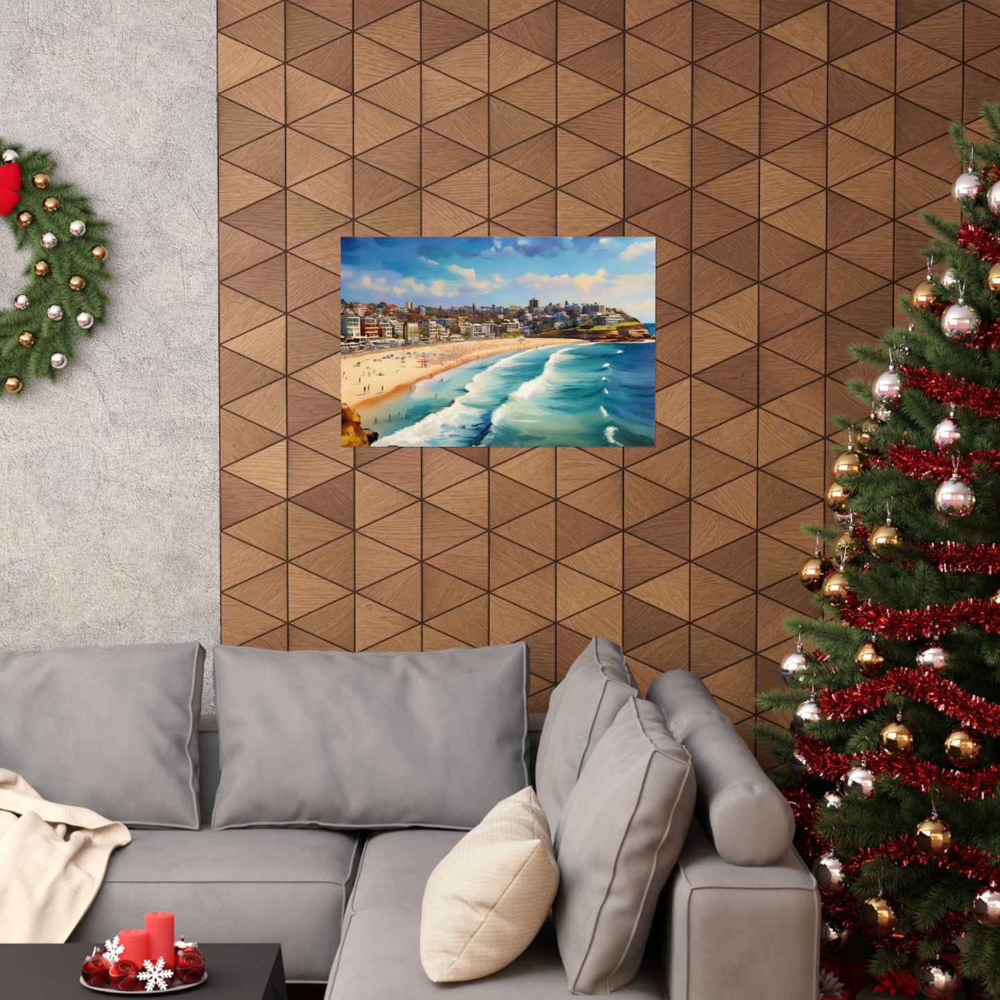 Bondi Beach Australia Coastal Print | Style 1 | Wall Art | Wall Print