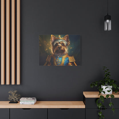 Yorkshire Terrier Renaissance Pet Portrait on Canvas | Wall Art | Wall Print | Dog Art