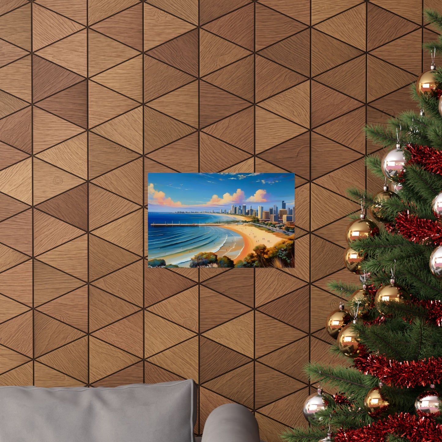 St Kilda Beach Australia Coastal Print | Style 1 | Wall Art | Wall Print