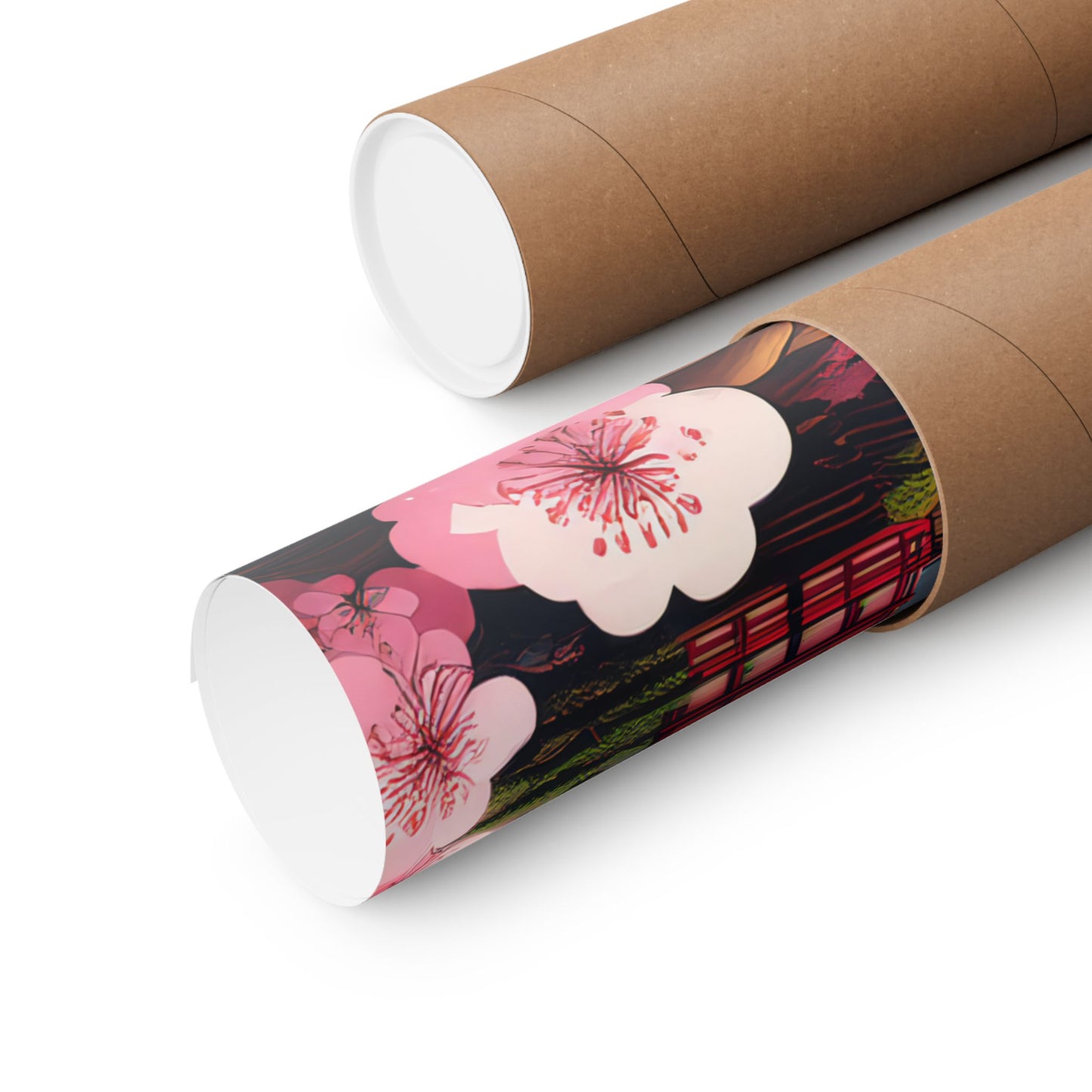 Japanese Cherry Blossom Wall Art Print | Wall Art | Wall Print | Japanese Wall Art