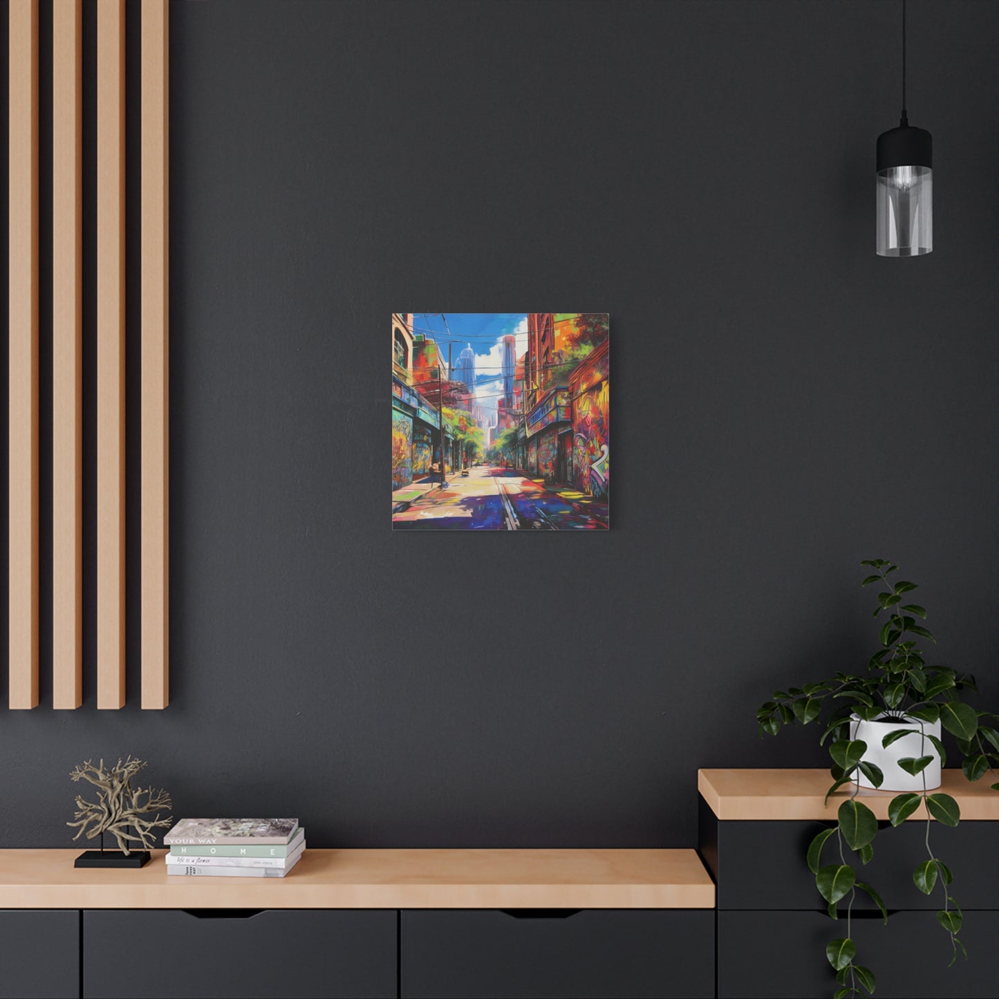 Melbourne Street Graffiti Australia on Canvas | Style 2 | Wall Art | Wall Print