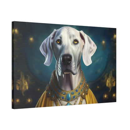 Great Dane Renaissance Pet Portrait  - Canvas, wall art, wall print, dog portrait, dog art