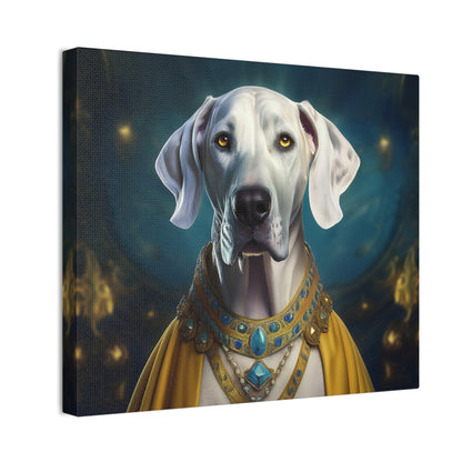 Great Dane Renaissance Pet Portrait  - Canvas, wall art, wall print, dog portrait, dog art
