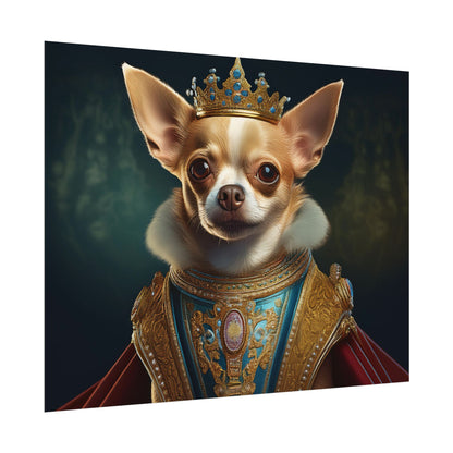 Chihuahua Dog Renaissance Pet Portrait Print | Wall print | Wall art