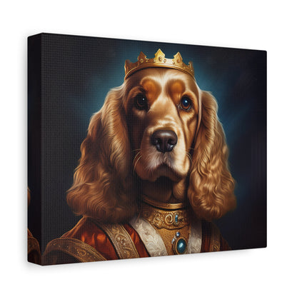 Cocker Spaniel Renaissance Pet Portrait on Canvas | Wall art | wall print