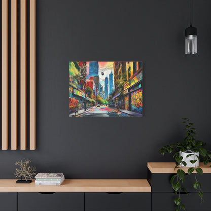 Melbourne Street Graffiti Australia Canvas Art | Style 1 | Wall Art | Wall Print