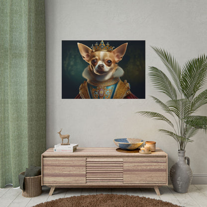 Chihuahua Dog Renaissance Pet Portrait Print | Wall print | Wall art