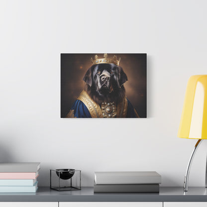 Newfoundland Renaissance Pet Portrait on Canvas | wall art | wall print