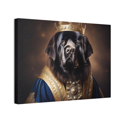 Newfoundland Renaissance Pet Portrait on Canvas | wall art | wall print