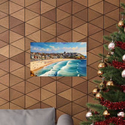 Bondi Beach Australia Coastal Print | Style 1 | Wall Art | Wall Print