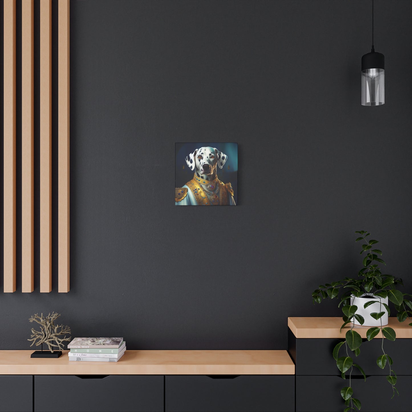 Dalmation Renaissance Pet Portrait Canvas | Wall art | Wall print | Dog art