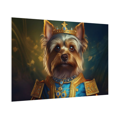 Yorkshire Terrier Dog Renaissance Pet Portrait Print | Wall Art | Wall Print | Dog Art