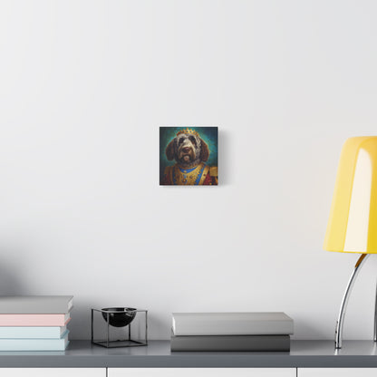 Portuguese Water Dog Renaissance Pet Portrait on Canvas | wall art | wall print