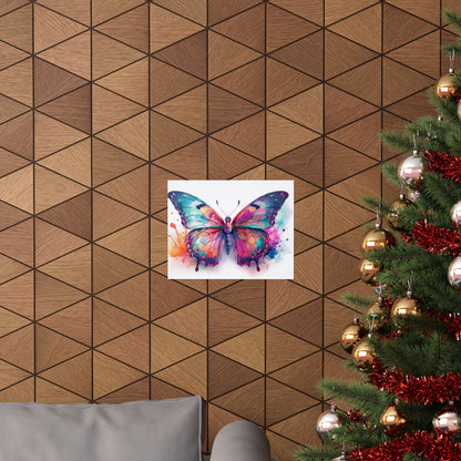 Colorful Butterfly Alcohol Ink Wall Art | Butterfly wall art | Wall Art | Wall Print