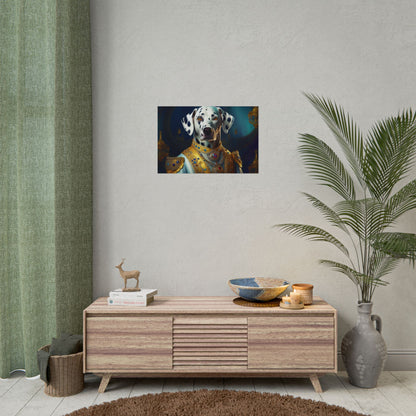 Dalmation Dog Renaissance Pet Portrait Wall Print | Art Print | Wall Art | Dog Art