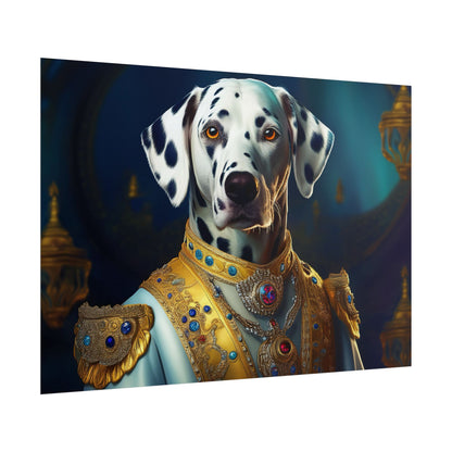 Dalmation Dog Renaissance Pet Portrait Wall Print | Art Print | Wall Art | Dog Art