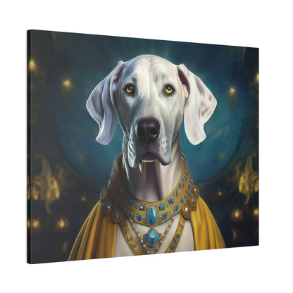 Great Dane Renaissance Pet Portrait  - Canvas, wall art, wall print, dog portrait, dog art