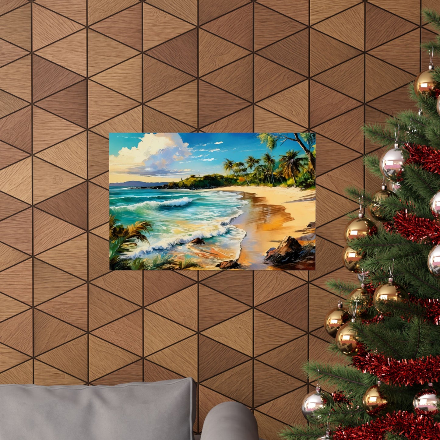 Noosa Main Beach Australia Coastal Print | Style 1 | Wall Art | Wall Print