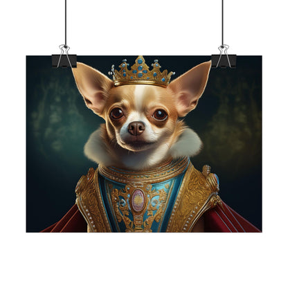Chihuahua Dog Renaissance Pet Portrait Print | Wall print | Wall art