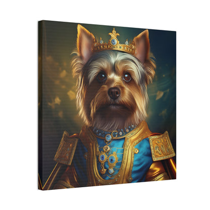 Yorkshire Terrier Renaissance Pet Portrait on Canvas | Wall Art | Wall Print | Dog Art