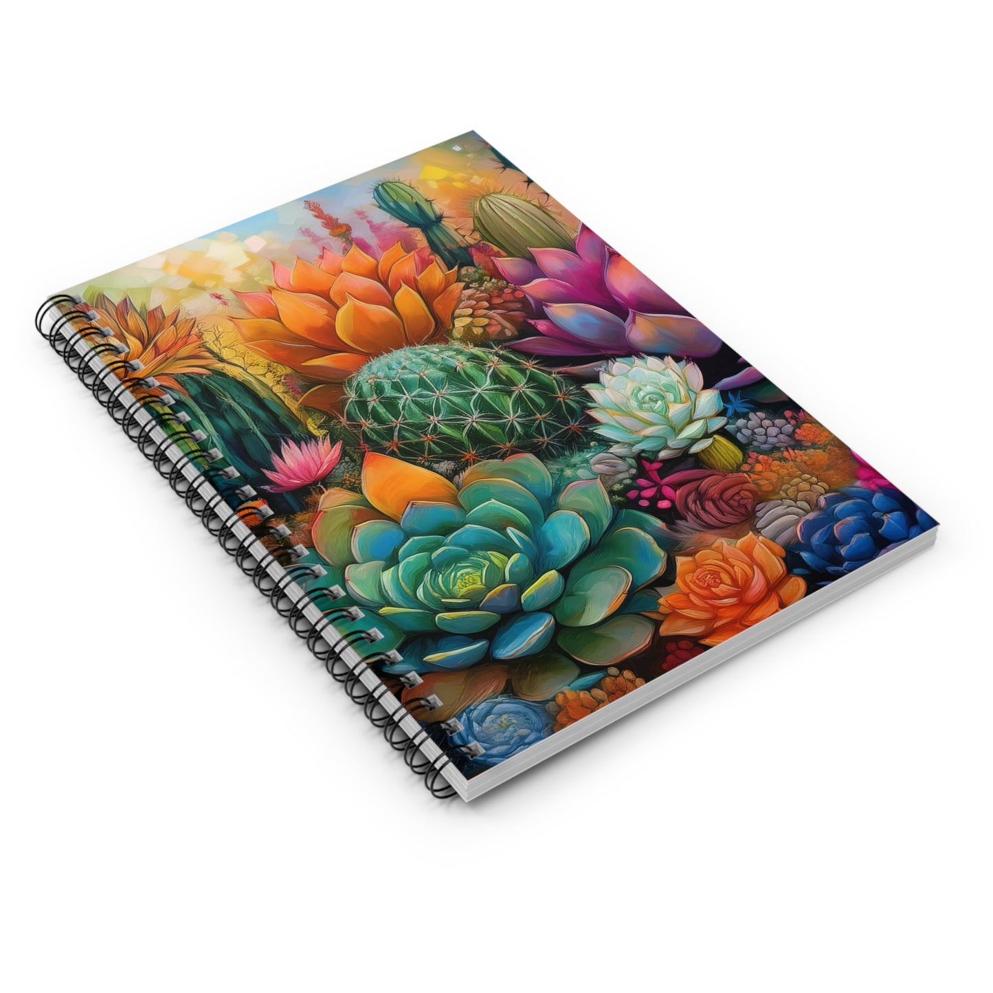 Cacti & Succulents Watercolor Notebook |  Journal for Notes | Diary | Dream Journal
