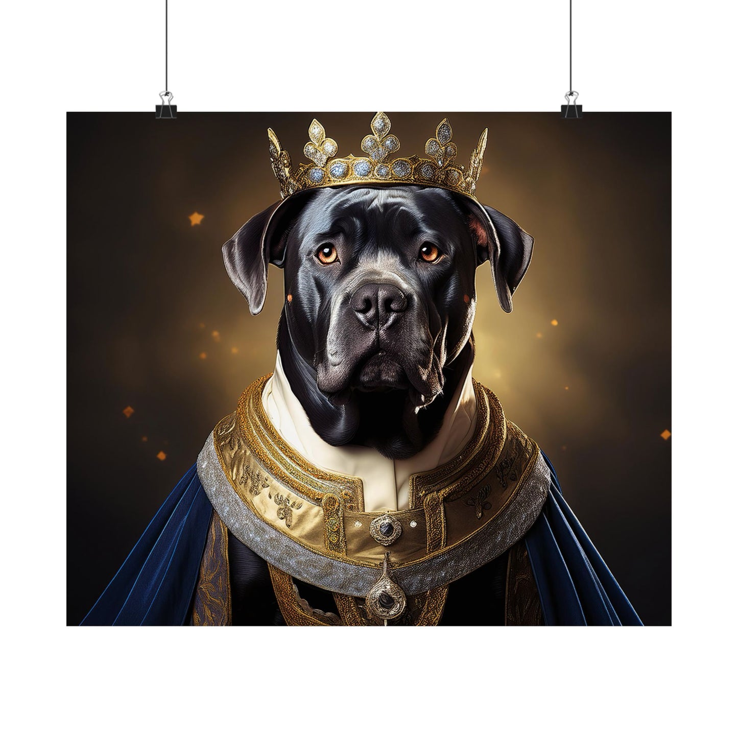 Cane Corso Renaissance Pet Portrait Print,  Art Print, Wall Decor Gift, Animal Lover, Dog Wall Art, wall art, wall prints