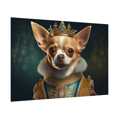 Chihuahua Dog Renaissance Pet Portrait Print | Wall print | Wall art