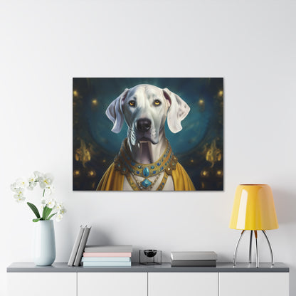 Great Dane Renaissance Pet Portrait  - Canvas, wall art, wall print, dog portrait, dog art